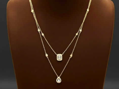 long chain necklace
